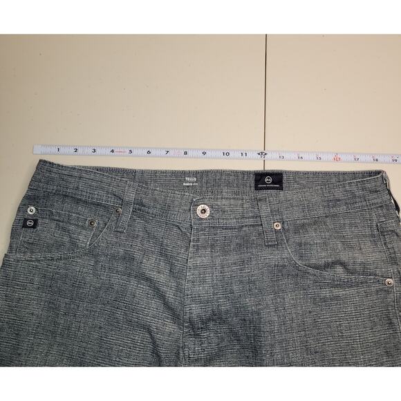 AG Tellis Modern Slim Pants Blue 36x34 Adriano Goldschmied Mens Stretch Soft - Picture 6 of 10